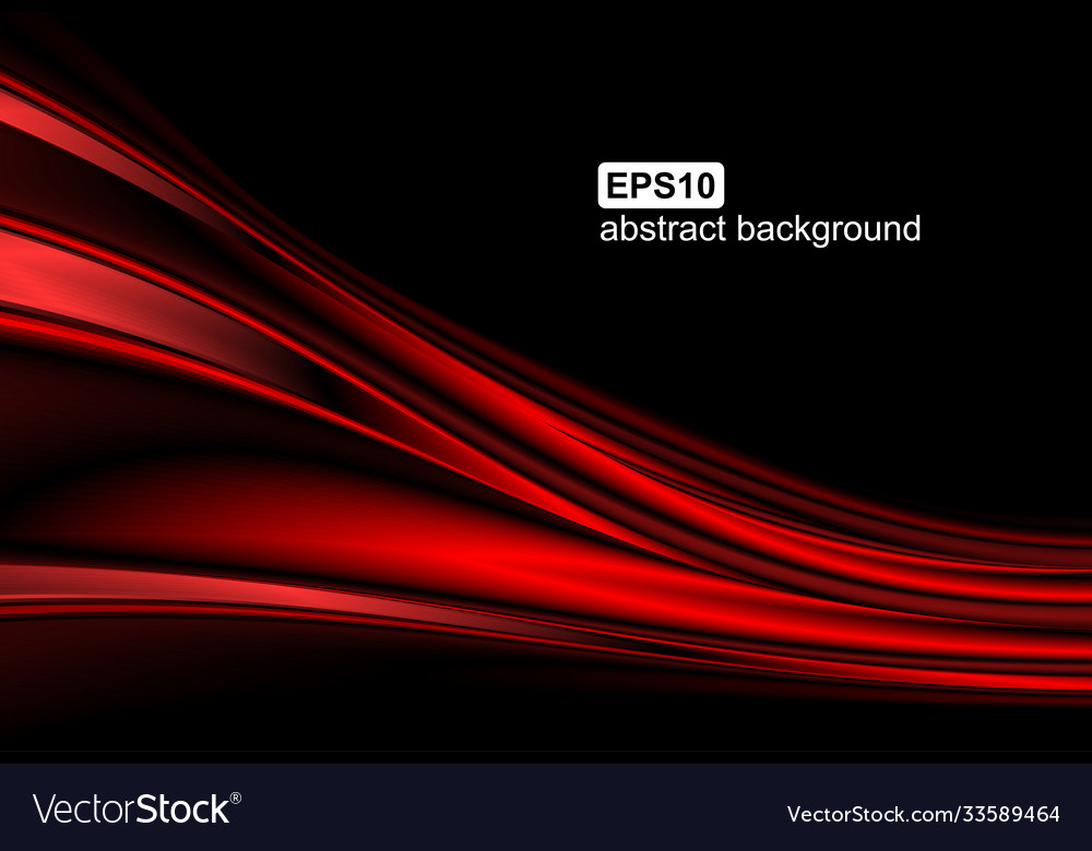 Dynamic Red Wave Background