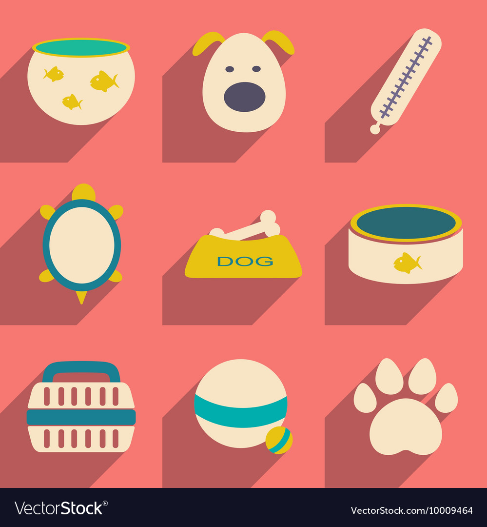 Flat with shadow concept and mobile application