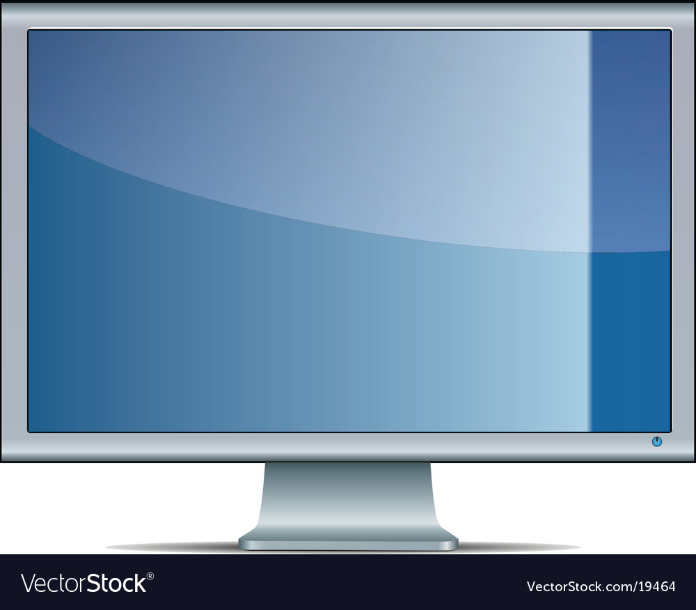 Monitor Royalty Free Vector Image - VectorStock