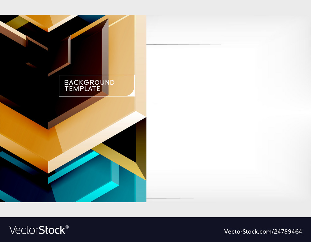 Techno arrow background template design Vector Image Techno arrow background template design