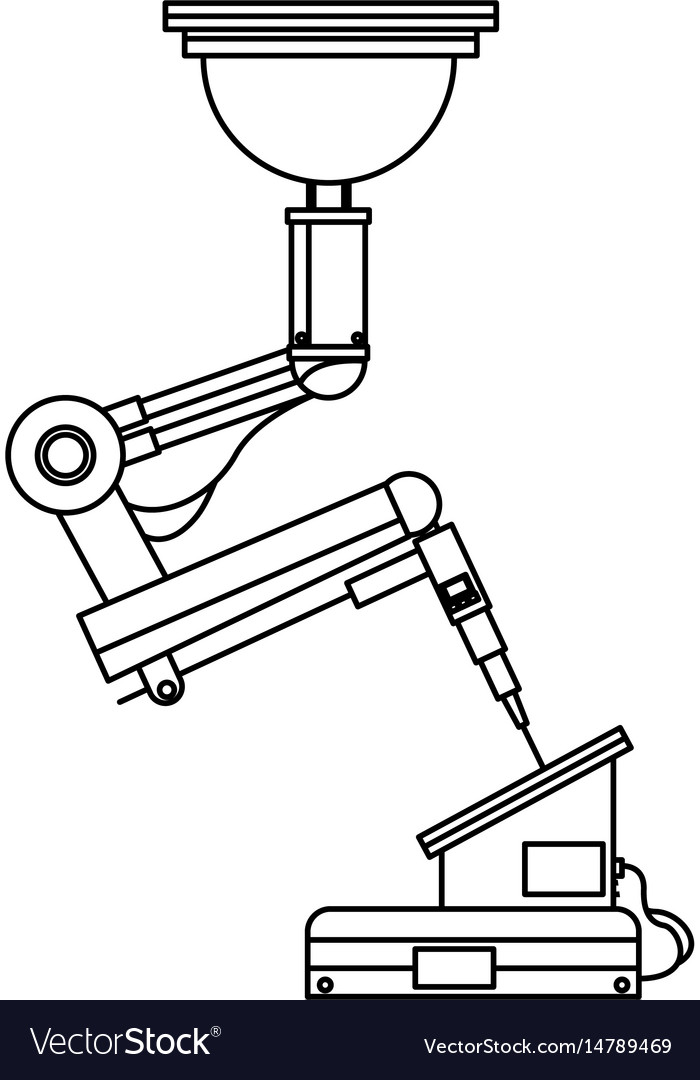 Automation industry rendering monitor screen