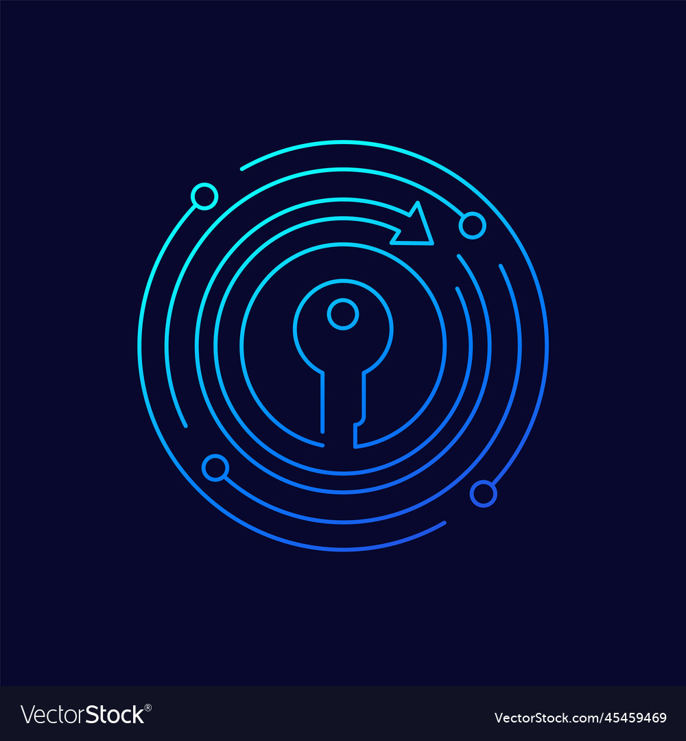 Change key linear icon for web and apps