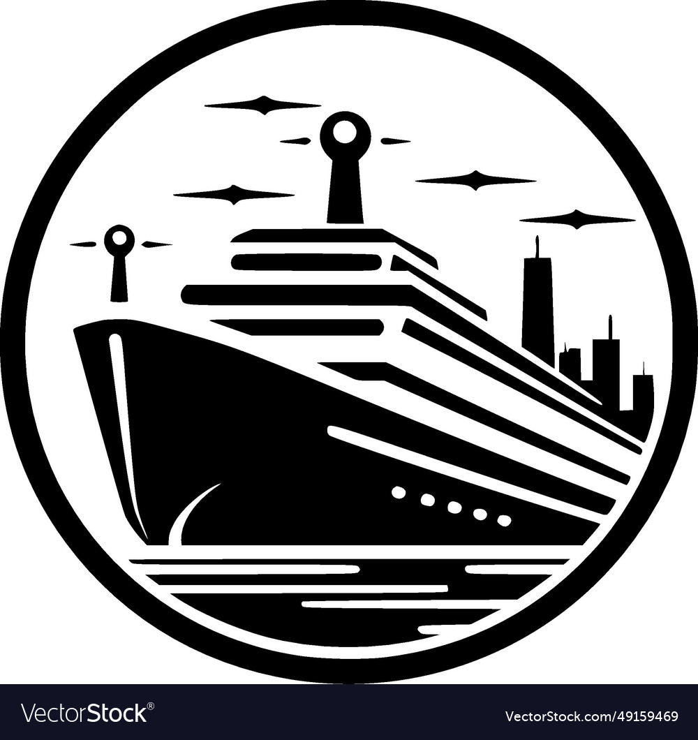 Cruise - high quality logo ideal for t-shirt Vector Image