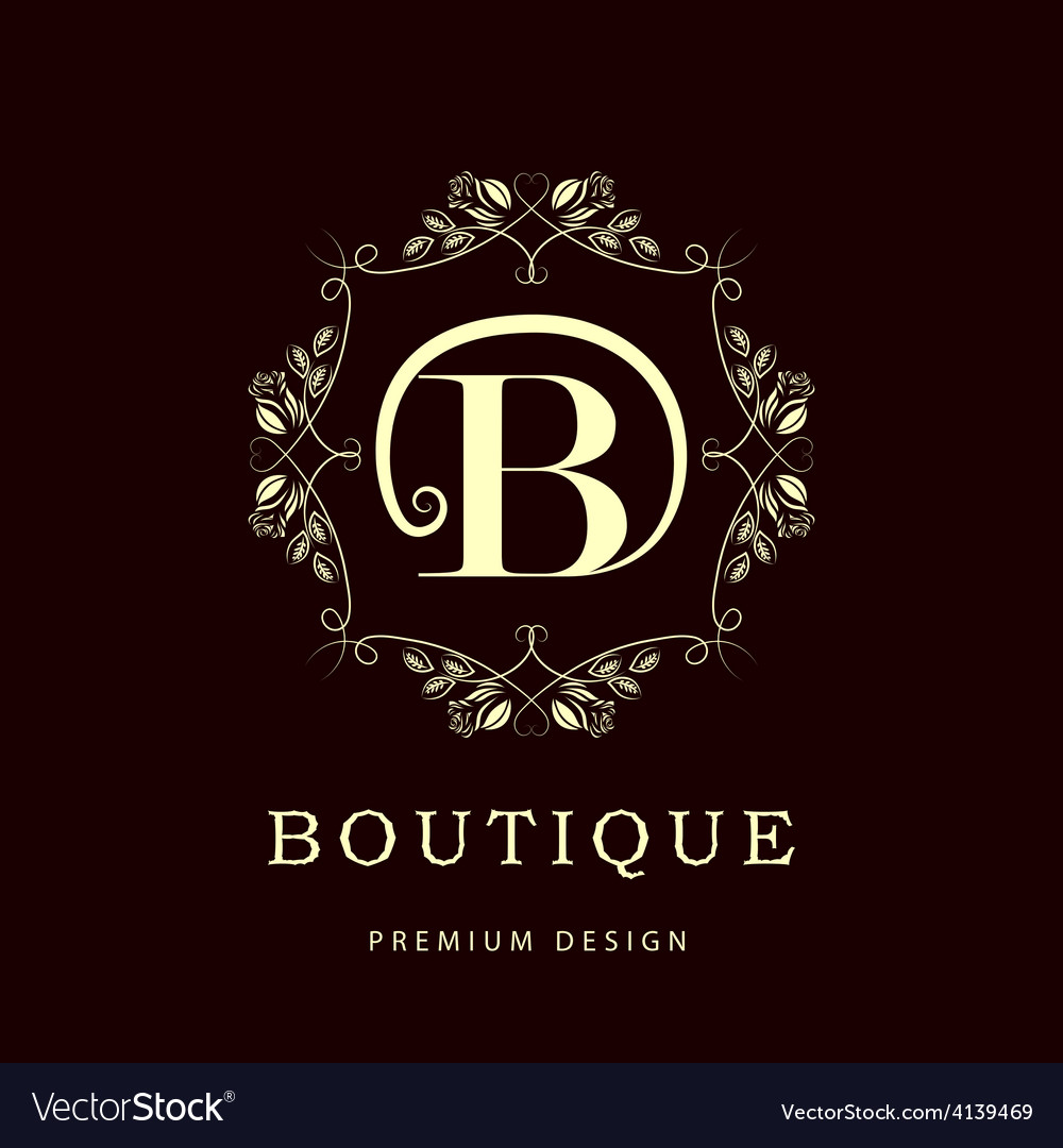 Elegant Monogram Logo Template