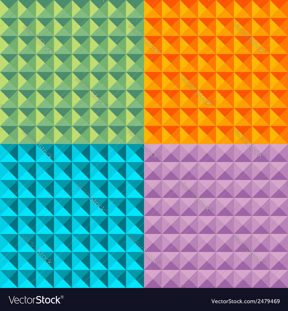Geometric triangles Royalty Free Vector Image - VectorStock