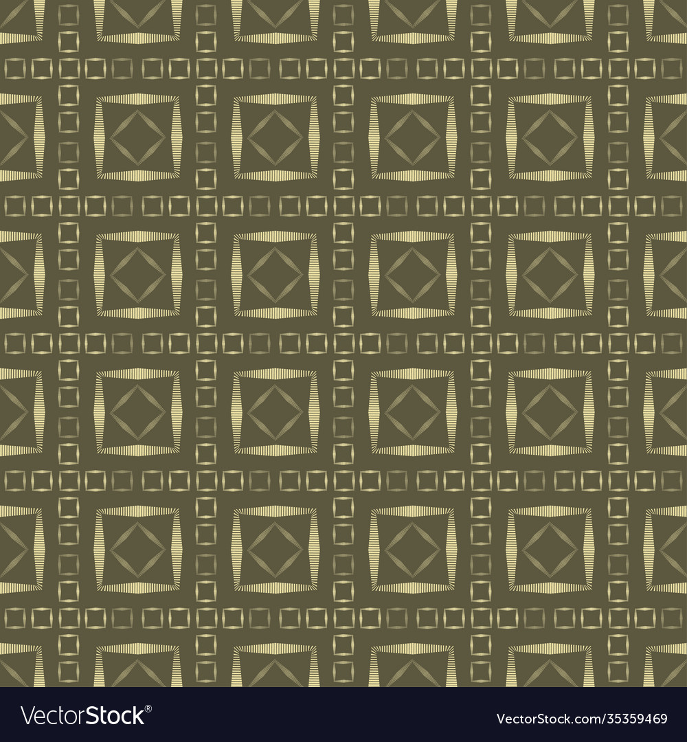 Seamless pattern with square elements Vector Image Seamless pattern with square elements