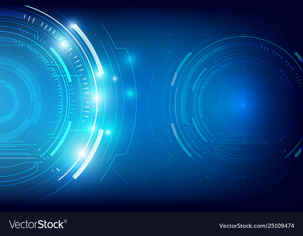 Abstract hud technology background 006