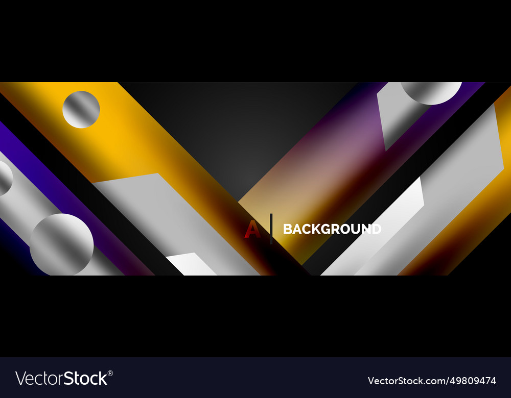 Dynamic lines geometric background Vector Image Dynamic lines geometric background