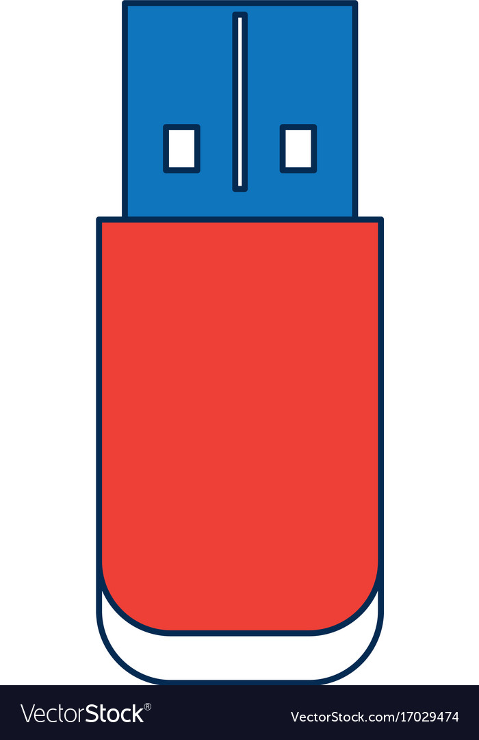 Flash drive template usb memory connection data