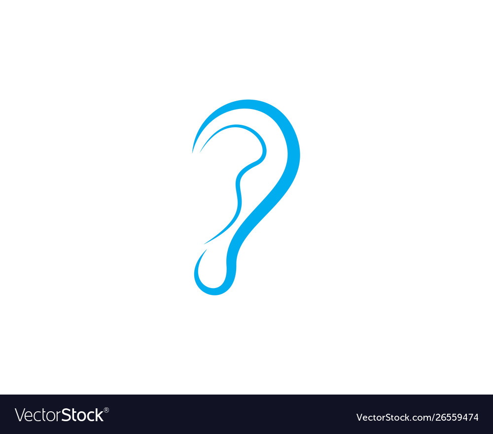 Hearing logo template