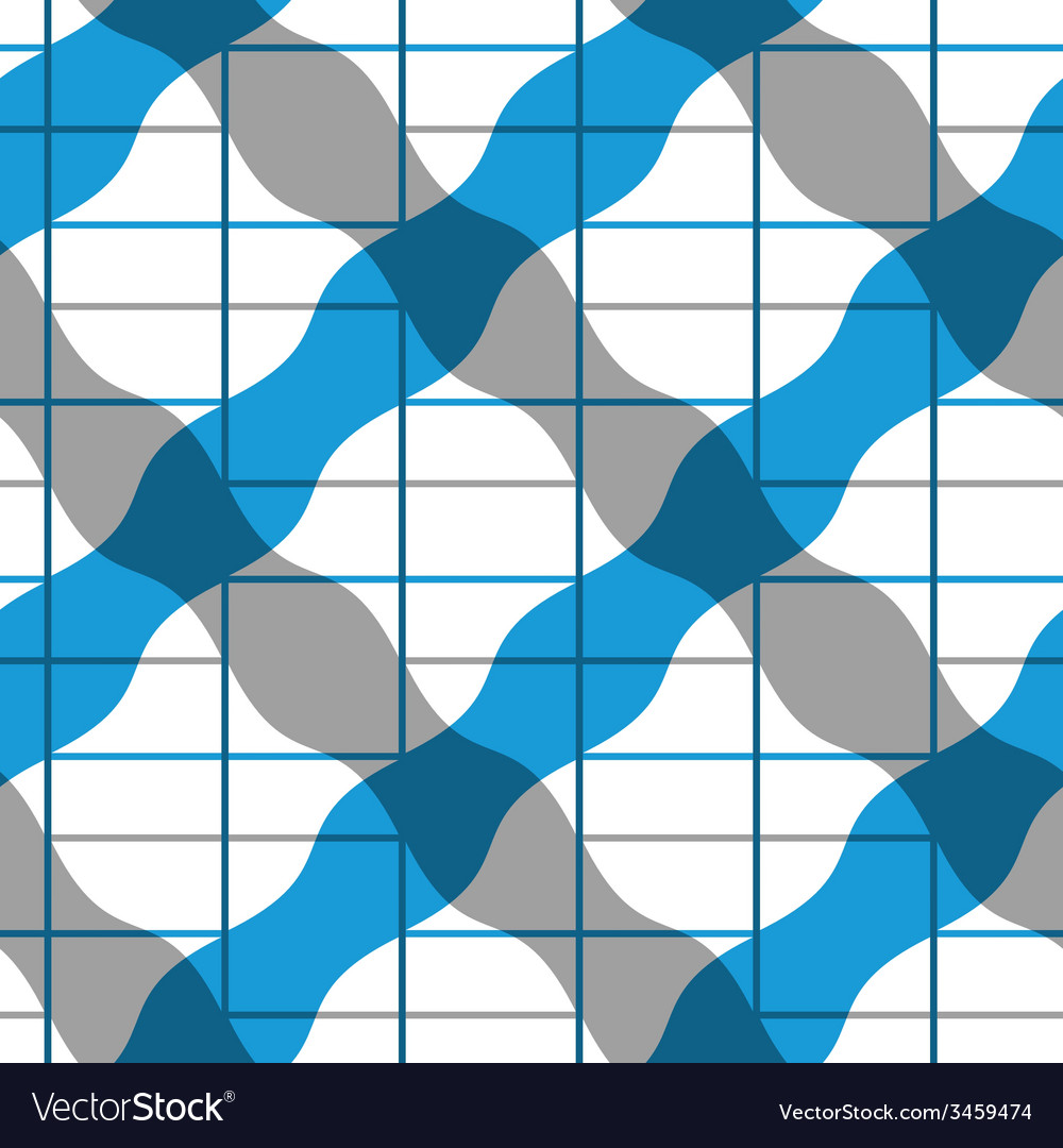 Retro mosaic seamless pattern background