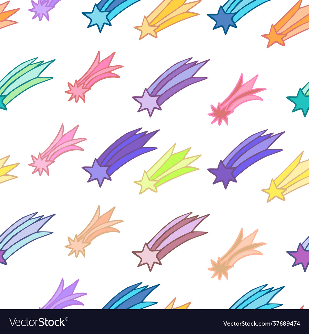 Seamless abstract pattern with colorful vector image Seamless abstract pattern with colorful