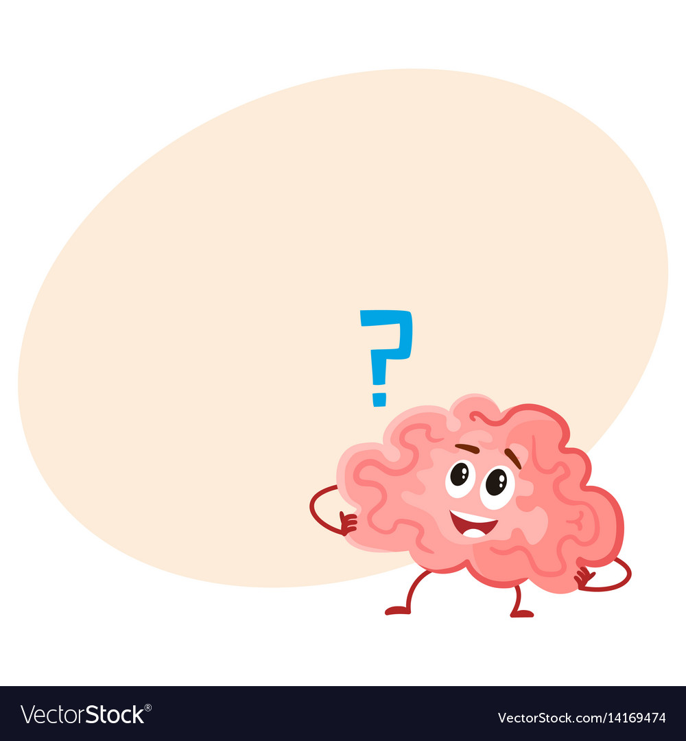 Smiling Brain Character