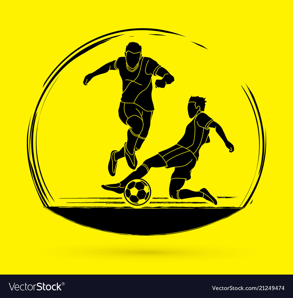 Soccer Player Slide Action