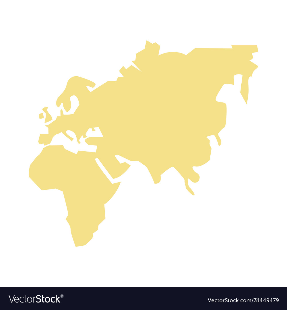 Antique continents maps isolated icon