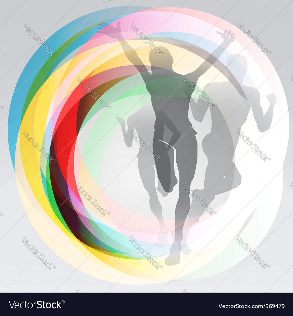 Dynamic Runners Background