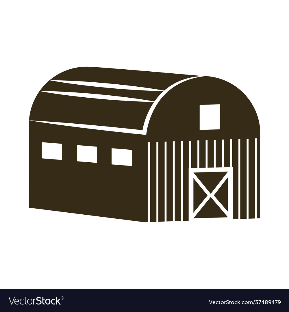 Farm barn design Royalty Free Vector Image - VectorStock