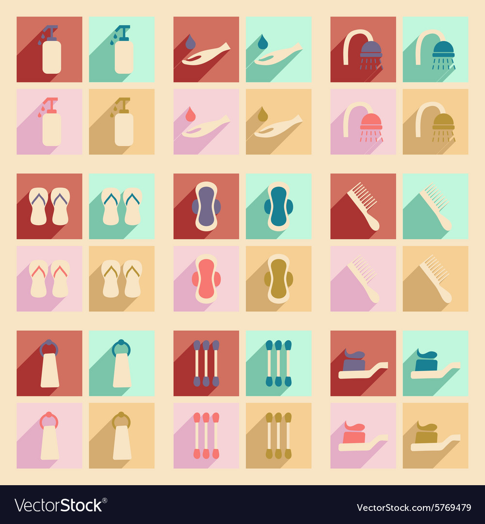 Flat with shadow concept and mobile application