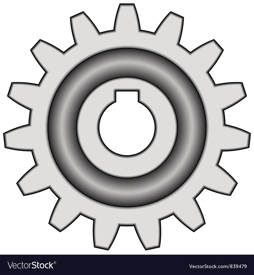 Gear Royalty Free Vector Image - VectorStock