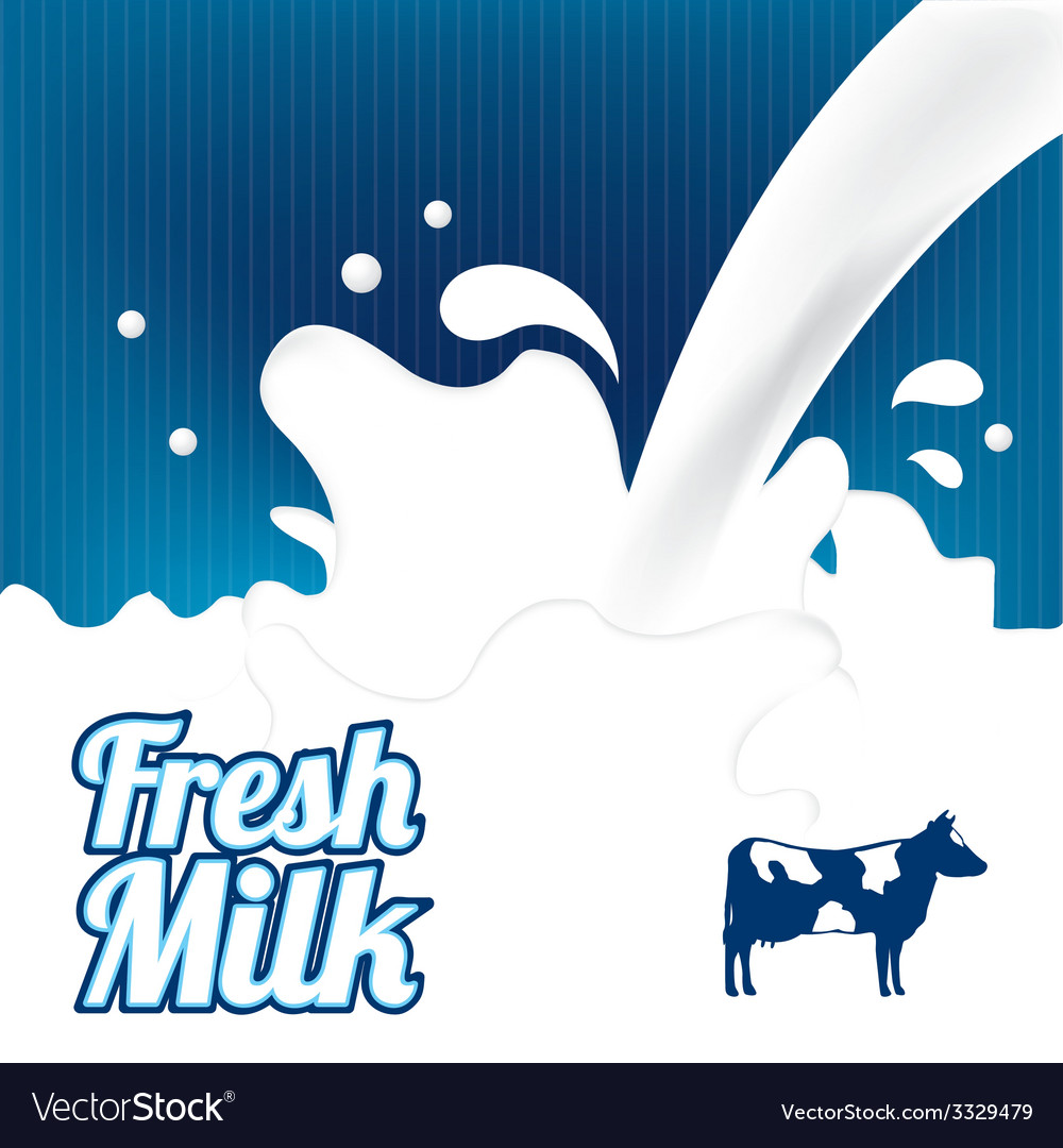 Milk design Royalty Free Vector Image - VectorStock