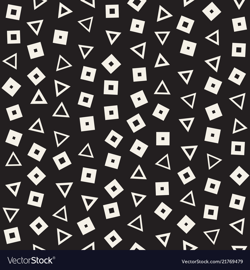 Seamless chaotic patterns randomly scattered vector image Seamless chaotic patterns randomly scattered