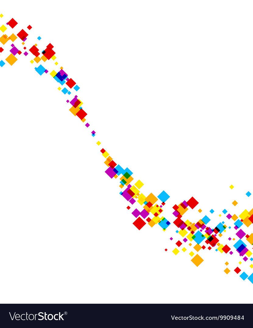 Background with color rhombs