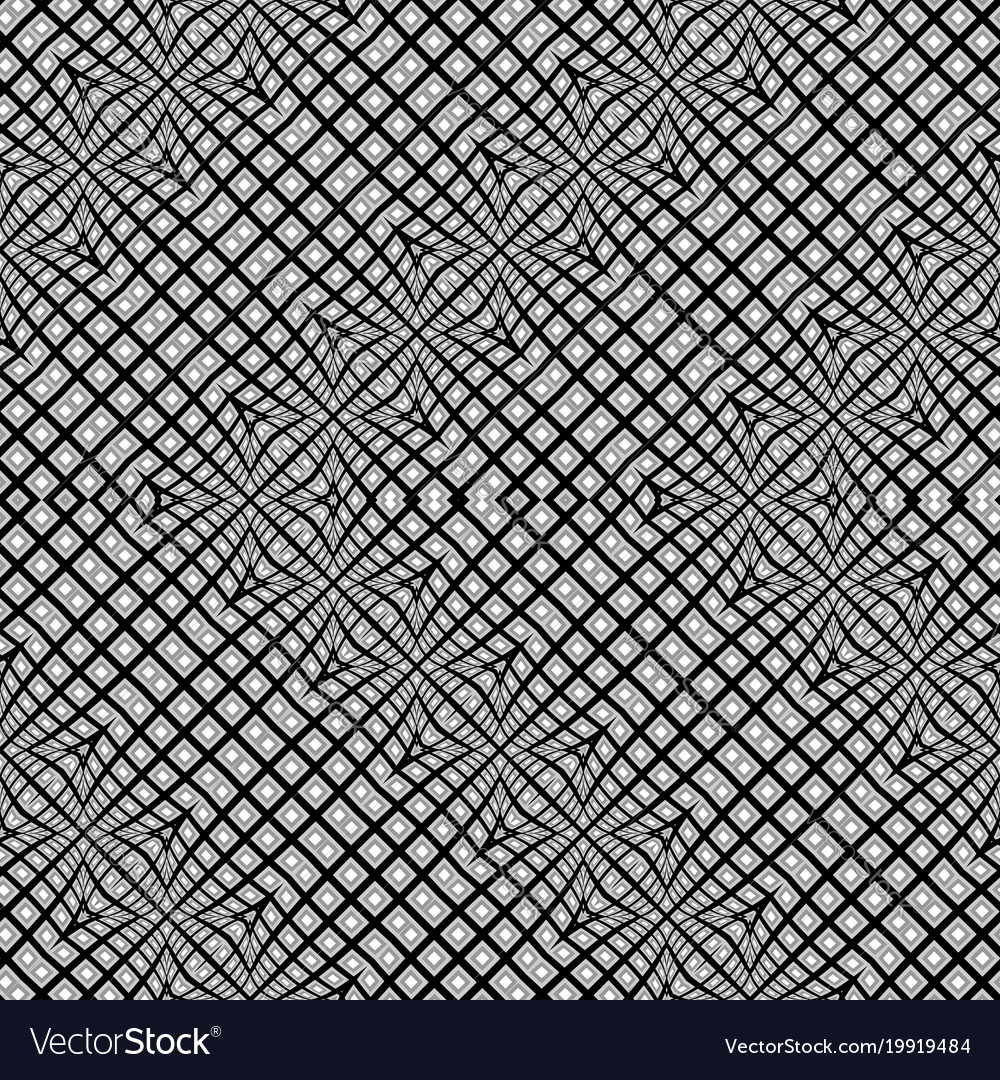 Design seamless warped zigzag pattern Royalty Free Vector