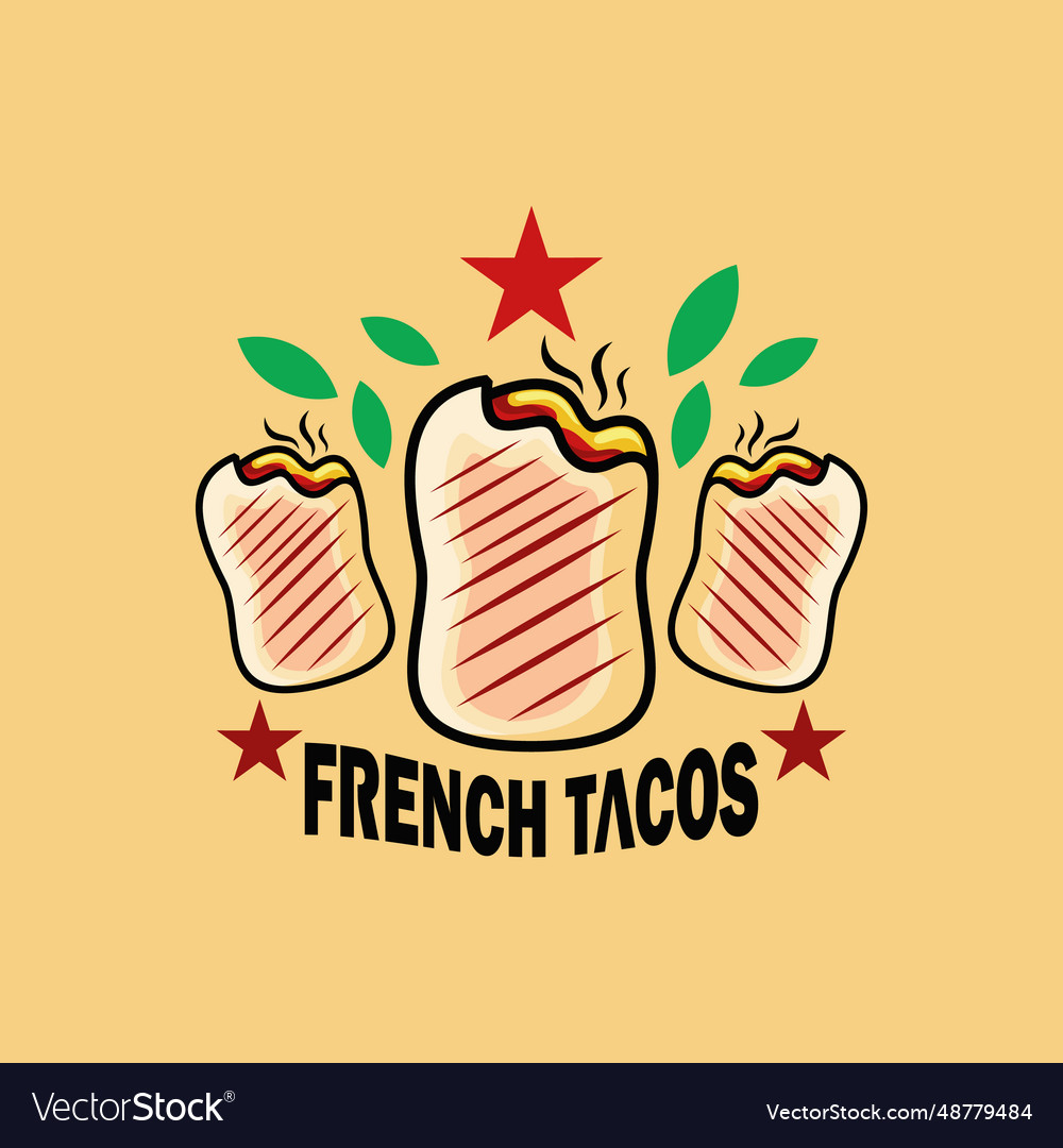 French Tacos Logo Concept