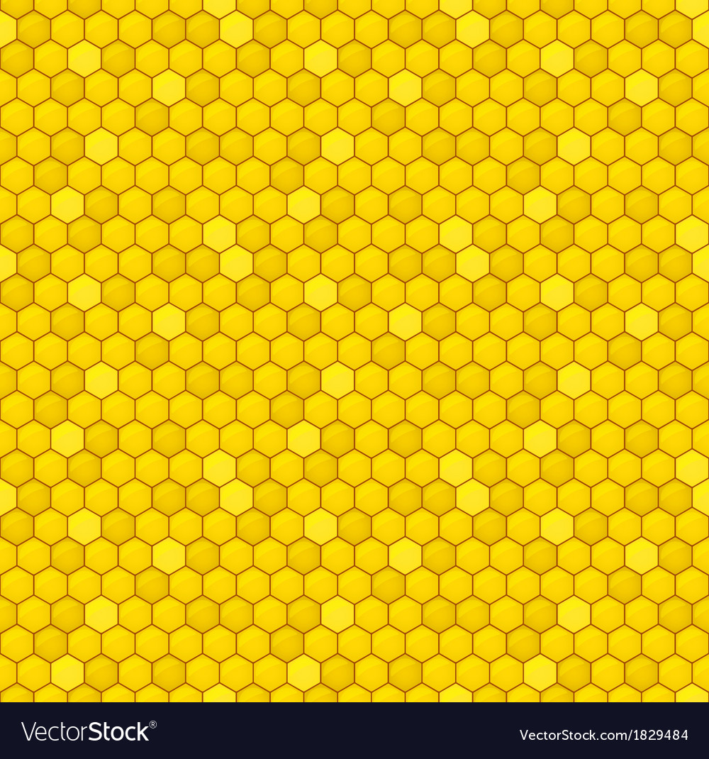 Honeycomb seamless pattern