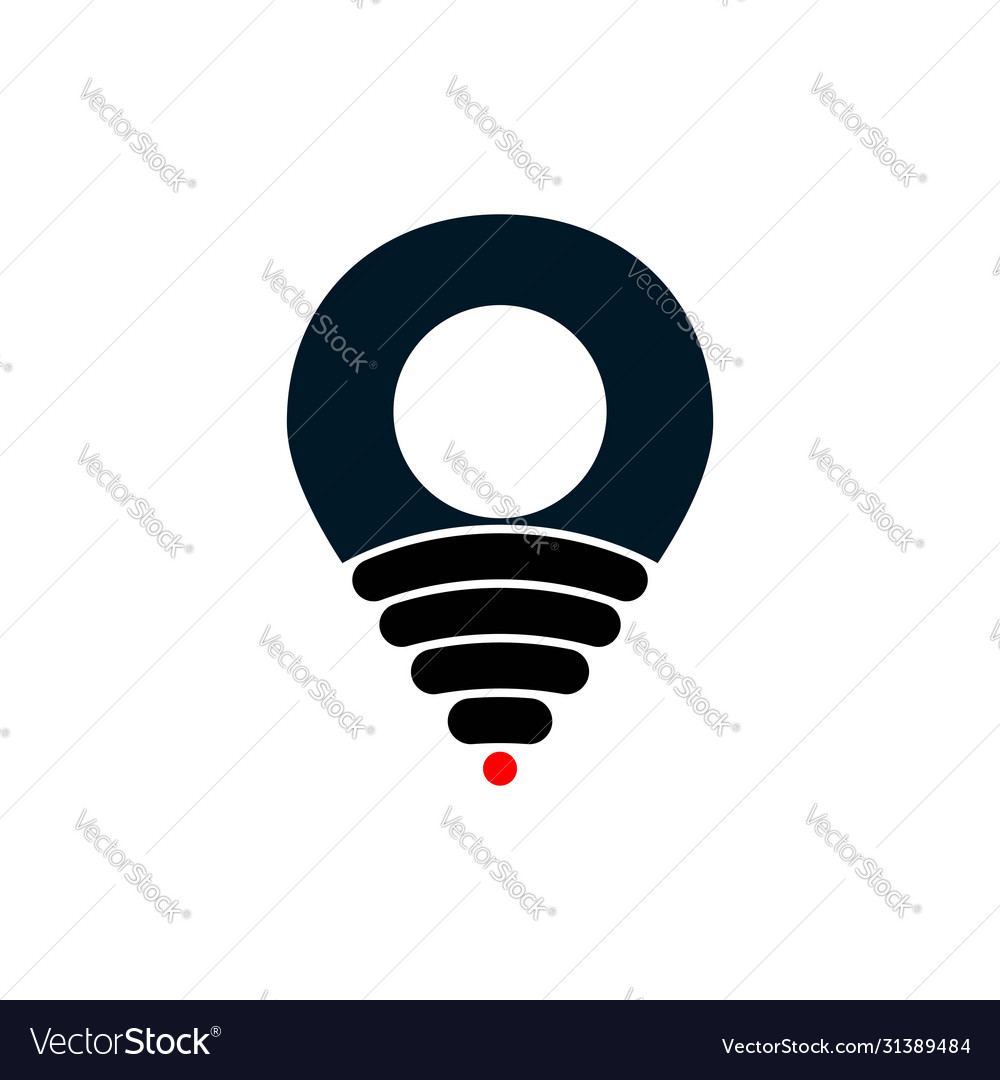 Designvorlage für Kartenzeiger vector image Designvorlage für Kartenzeiger