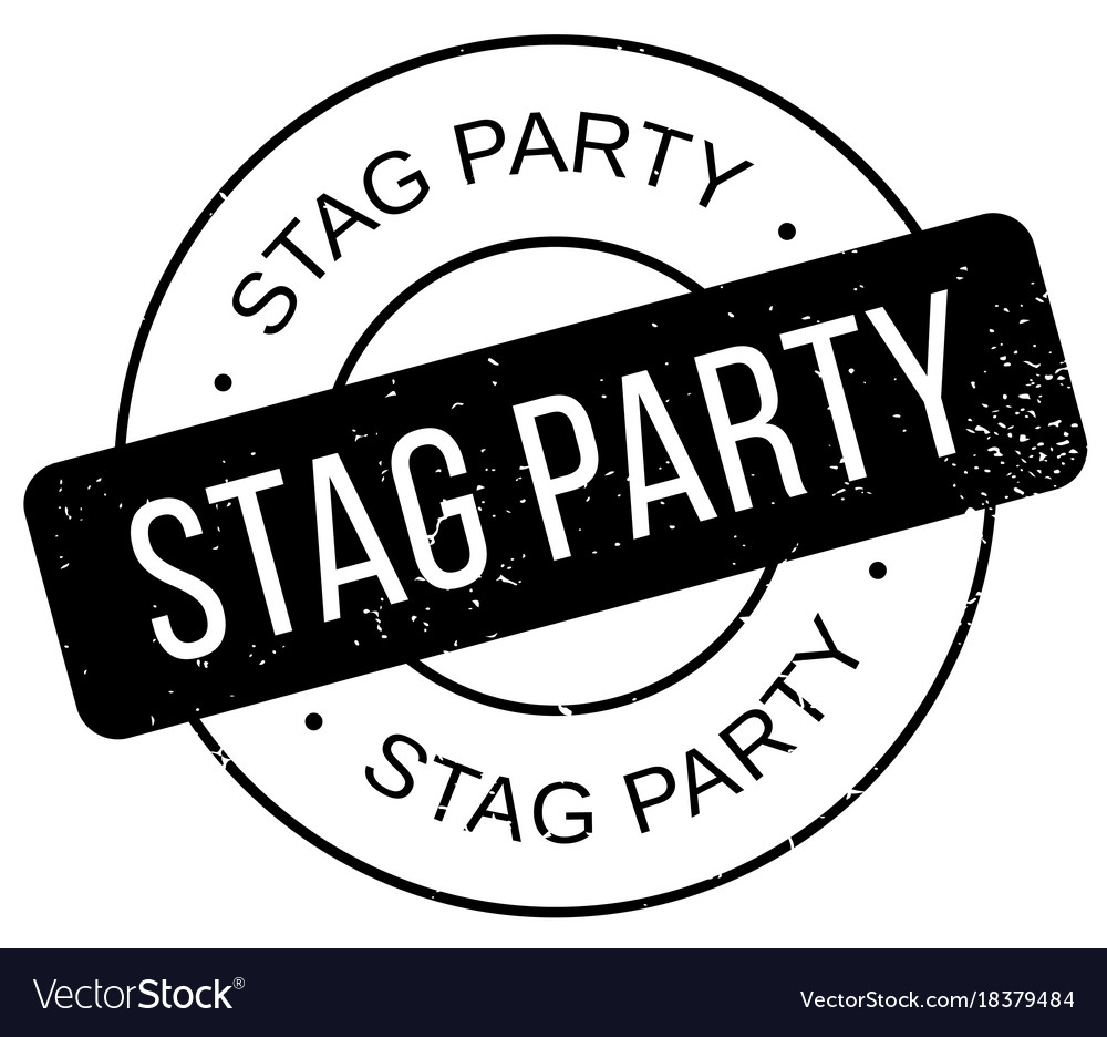 Stag Party Rubber Stamp Royalty Free Vector Image Stag Party Rubber Stamp Vector Image
