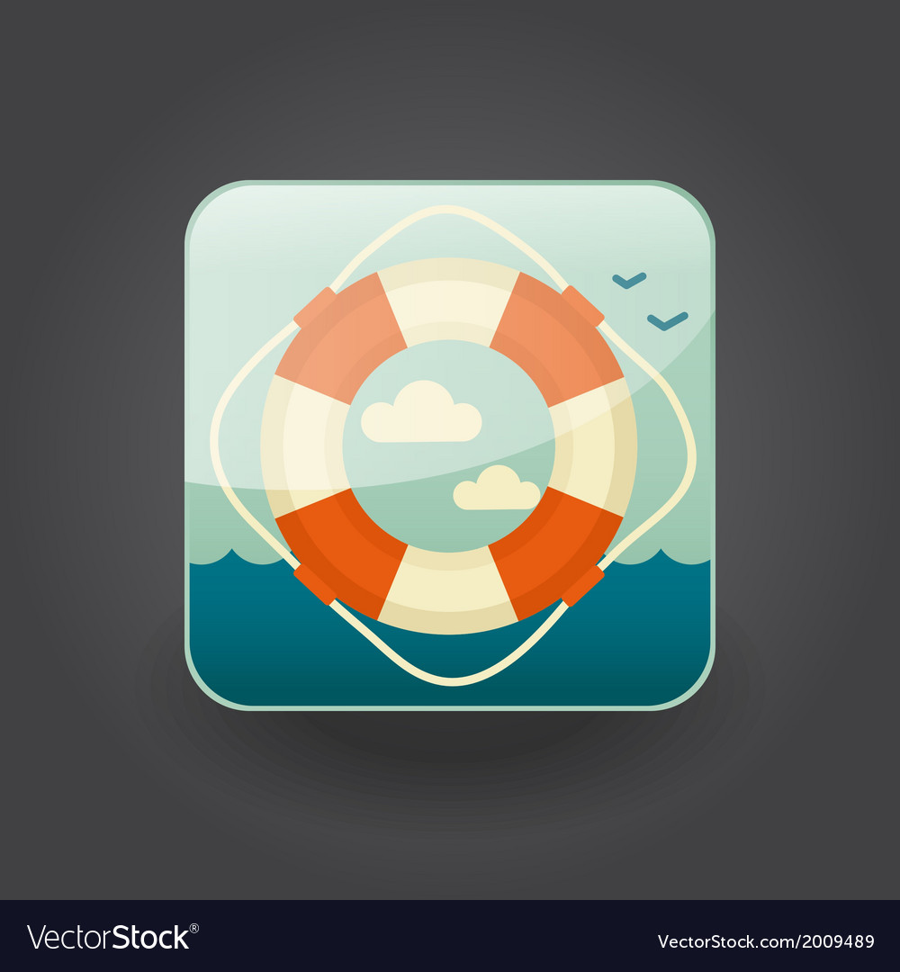 App icons lifebuoy