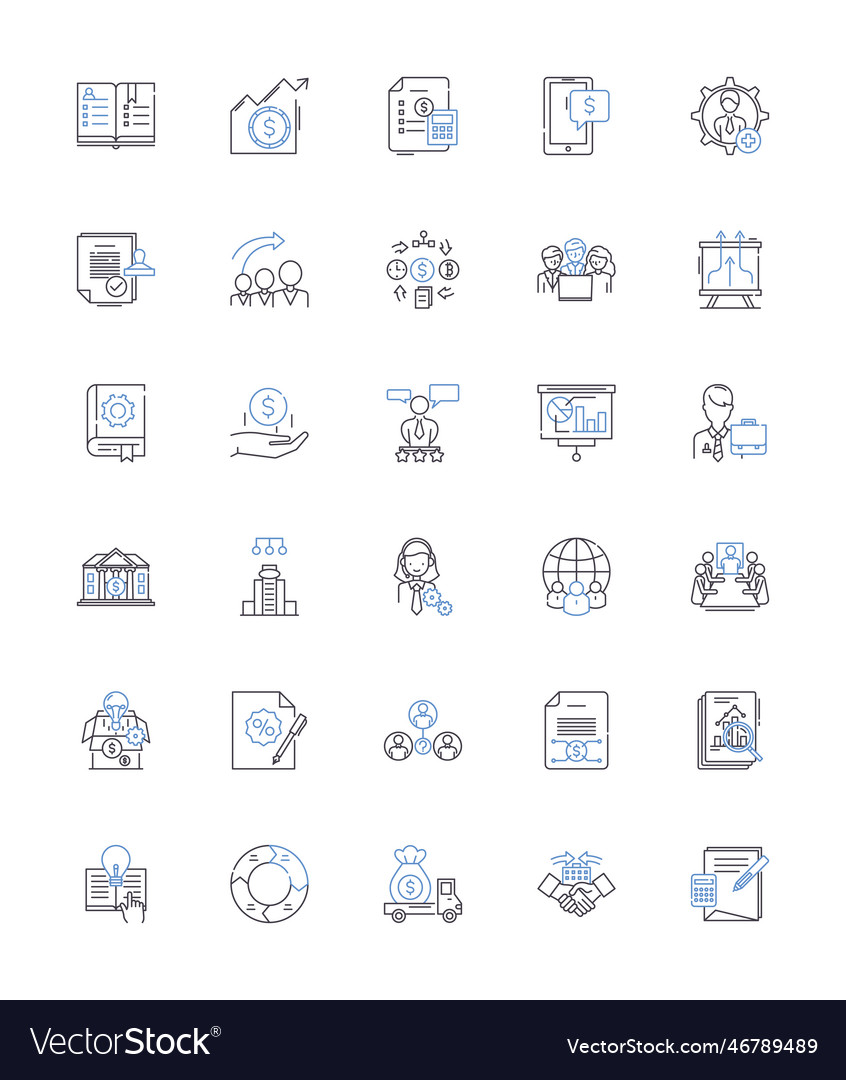 Fast and slow line icons collection accelerate