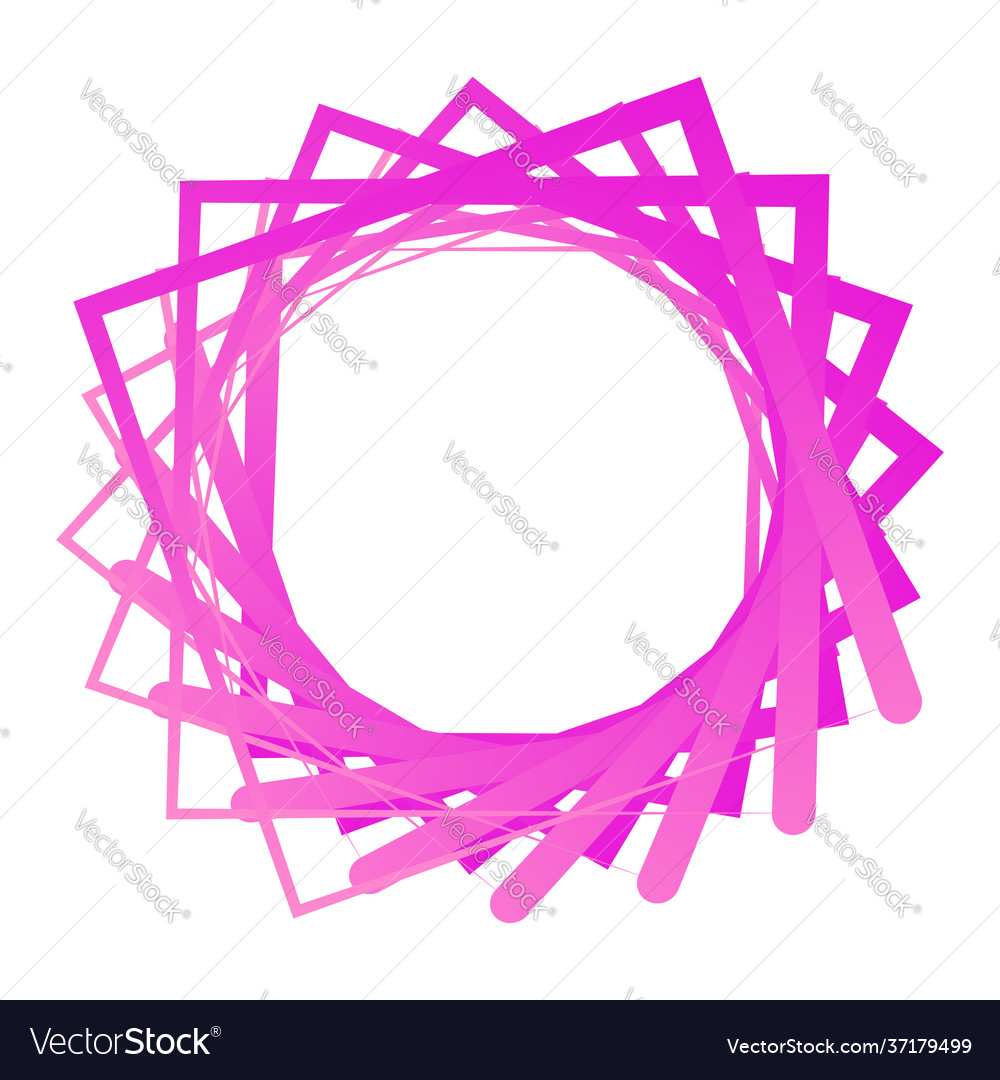 Abstract edgy angular design element geometric