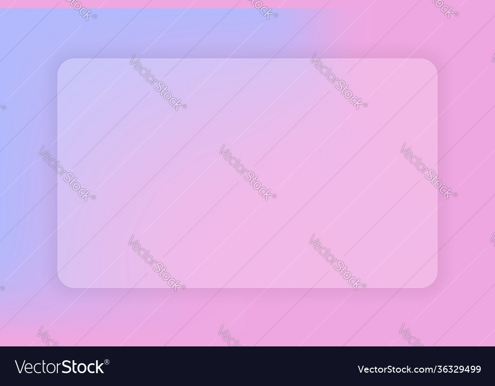 Abstract gradient background transparent frame vector image Abstract gradient background transparent frame
