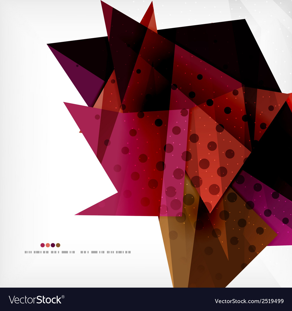 Abstract sharp angles background