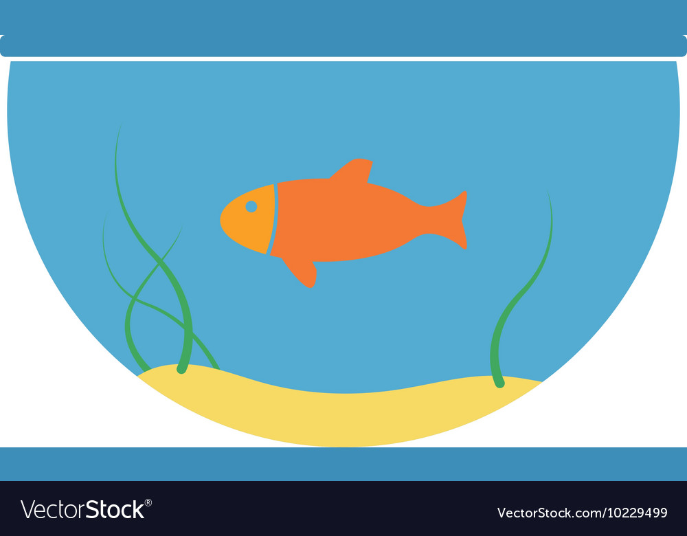 Aquarium and fish icon