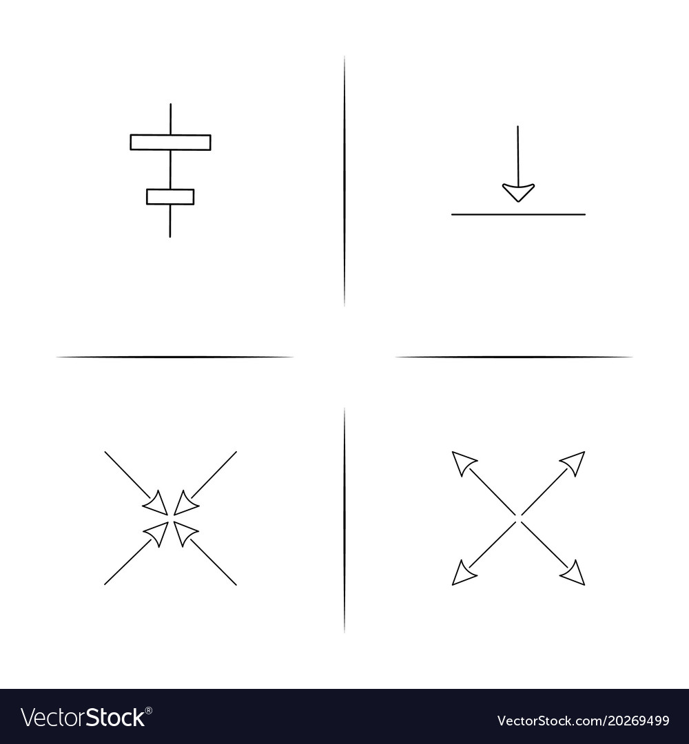Web linear simple icon setoutline icons