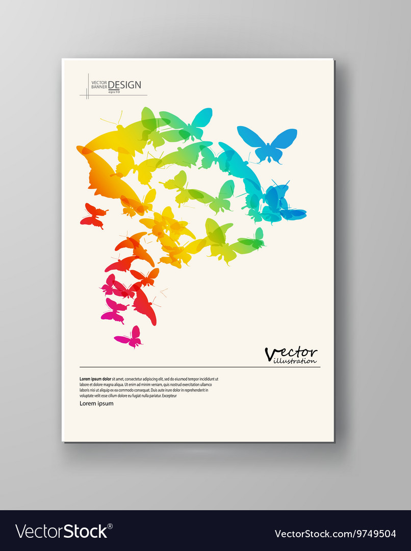 Abstract colour background with square shapes