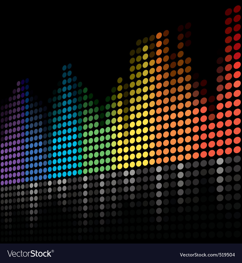 Graphic equalizer Royalty Free Vector Image - VectorStock