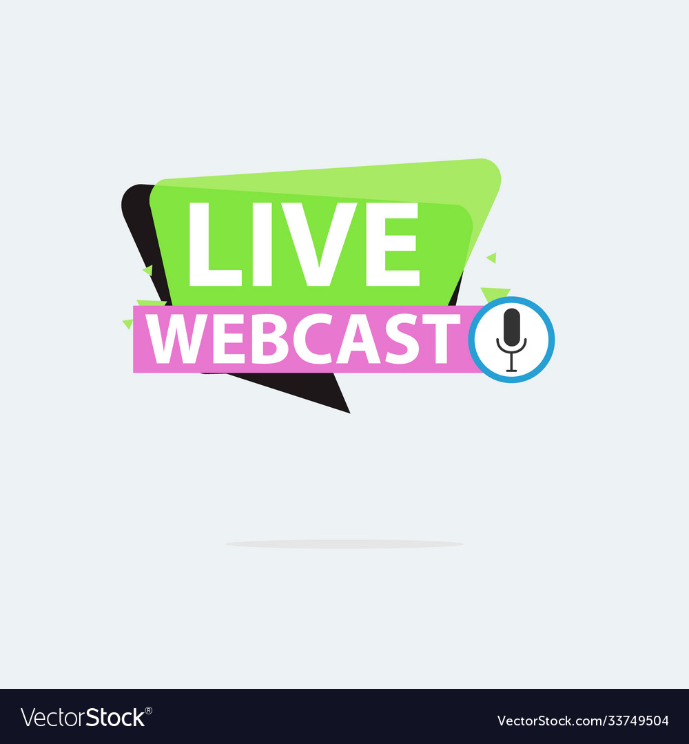 Live webinar button