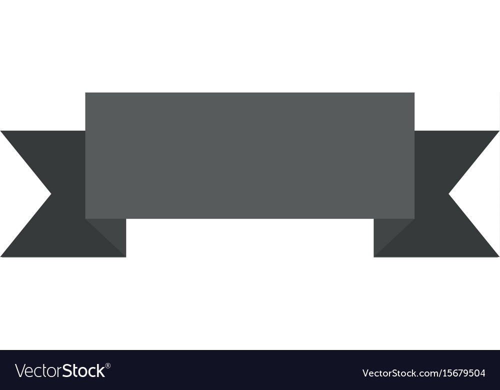 Download Monochrome silhouette of label border rectangular Vector Image