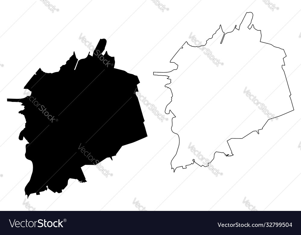 Saltillo City United Mexican States Mexico Vector Image