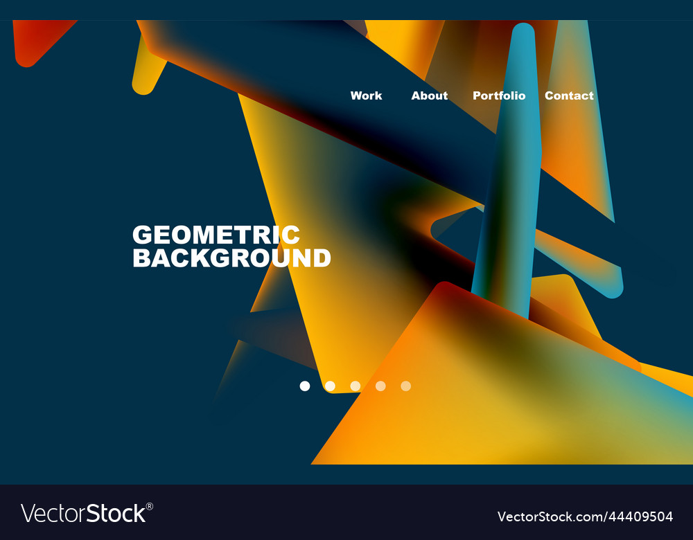 Shards shape composition abstract background web Vector Image Shards shape composition abstract background web