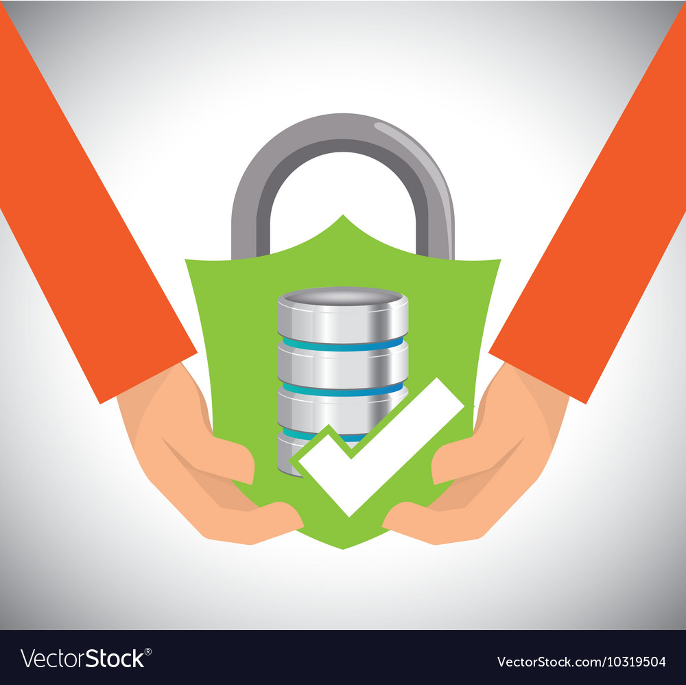 Web hosting padlock design