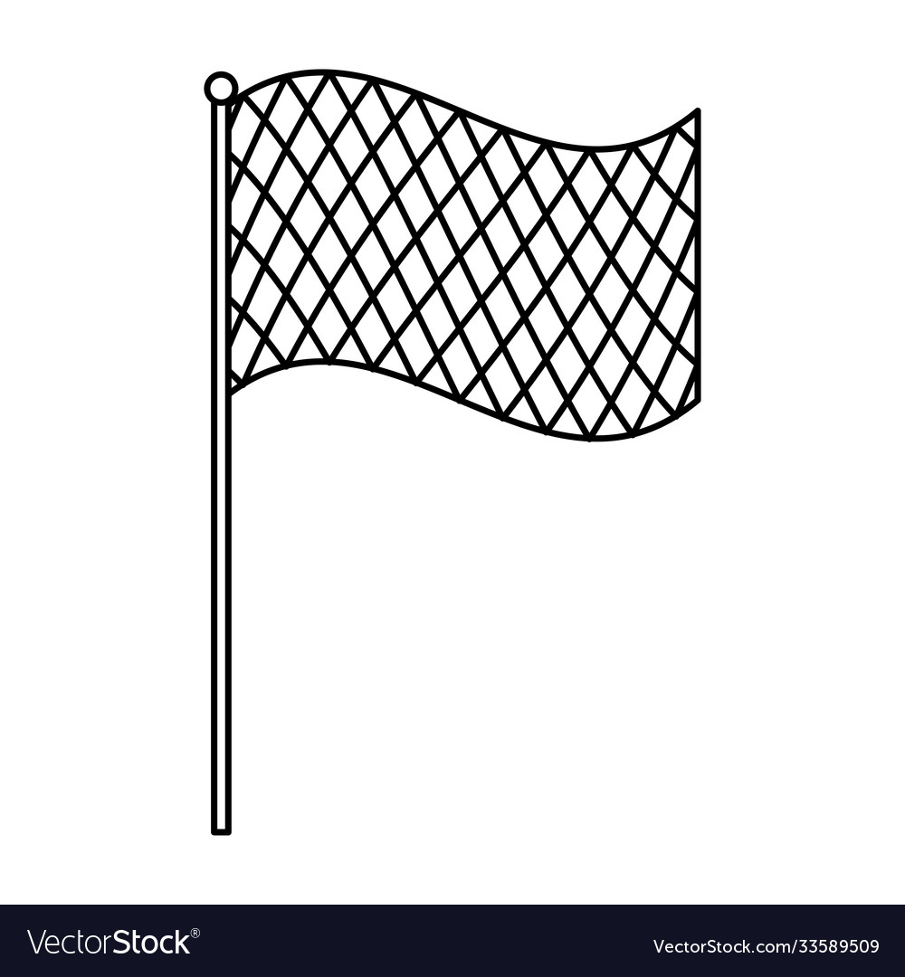 Checkerd pattern in flag icon