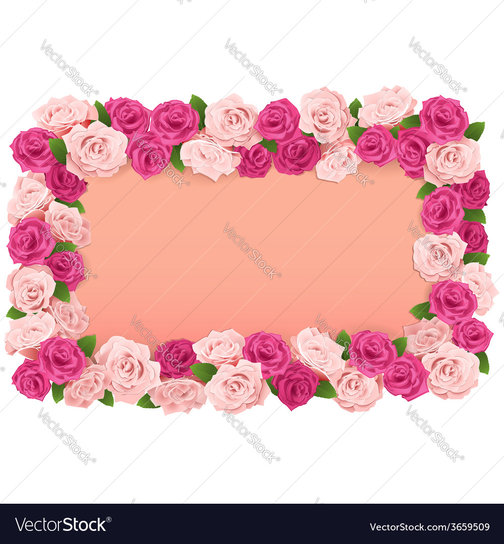 Flower board Royalty Free Vector Image - VectorStock