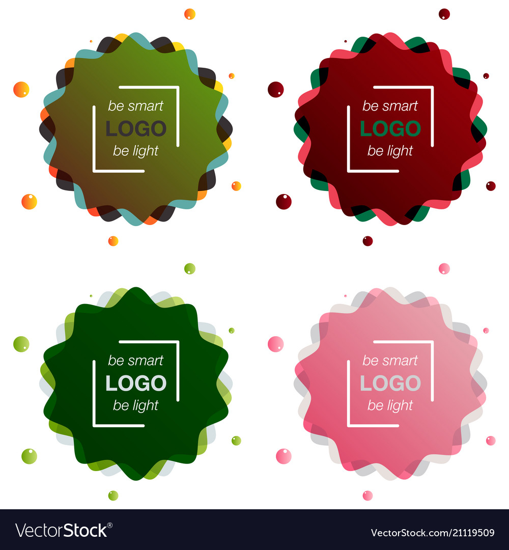Patterns setabstract background for design vector image Patterns setabstract background for design