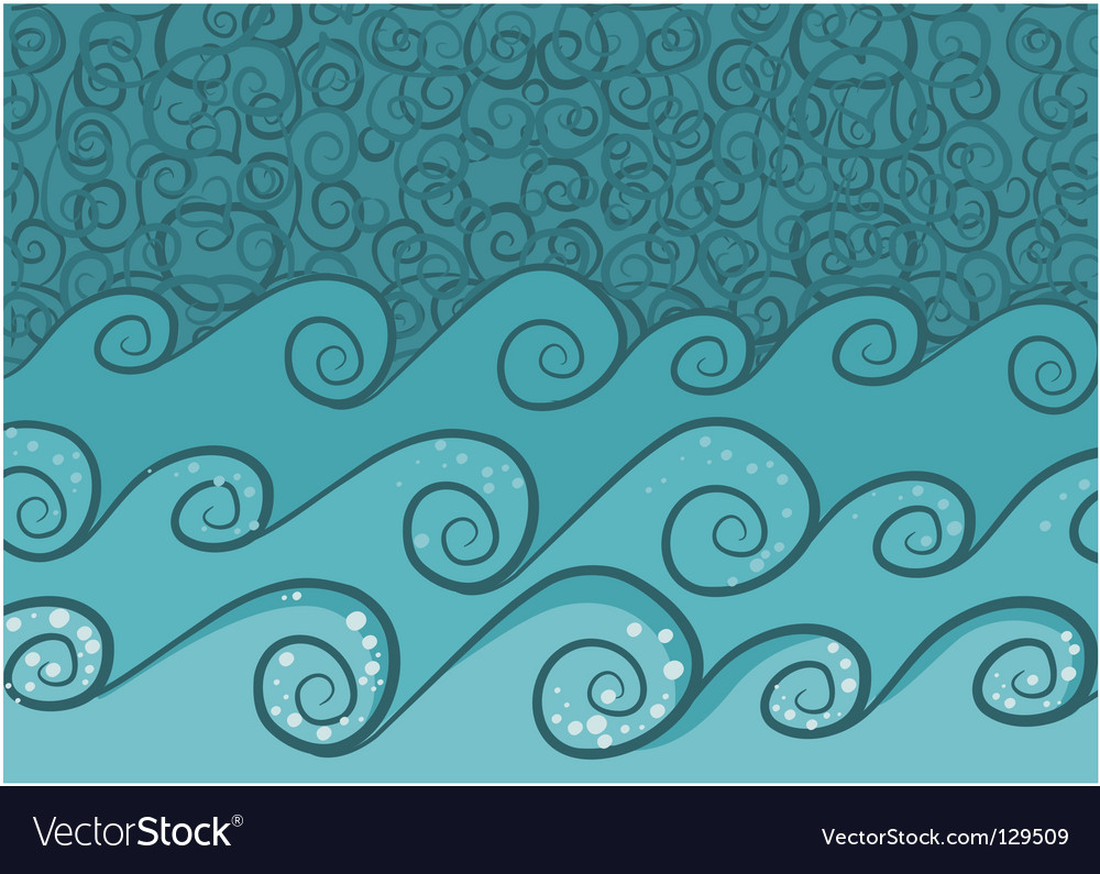 Sea background Royalty Free Vector Image - VectorStock