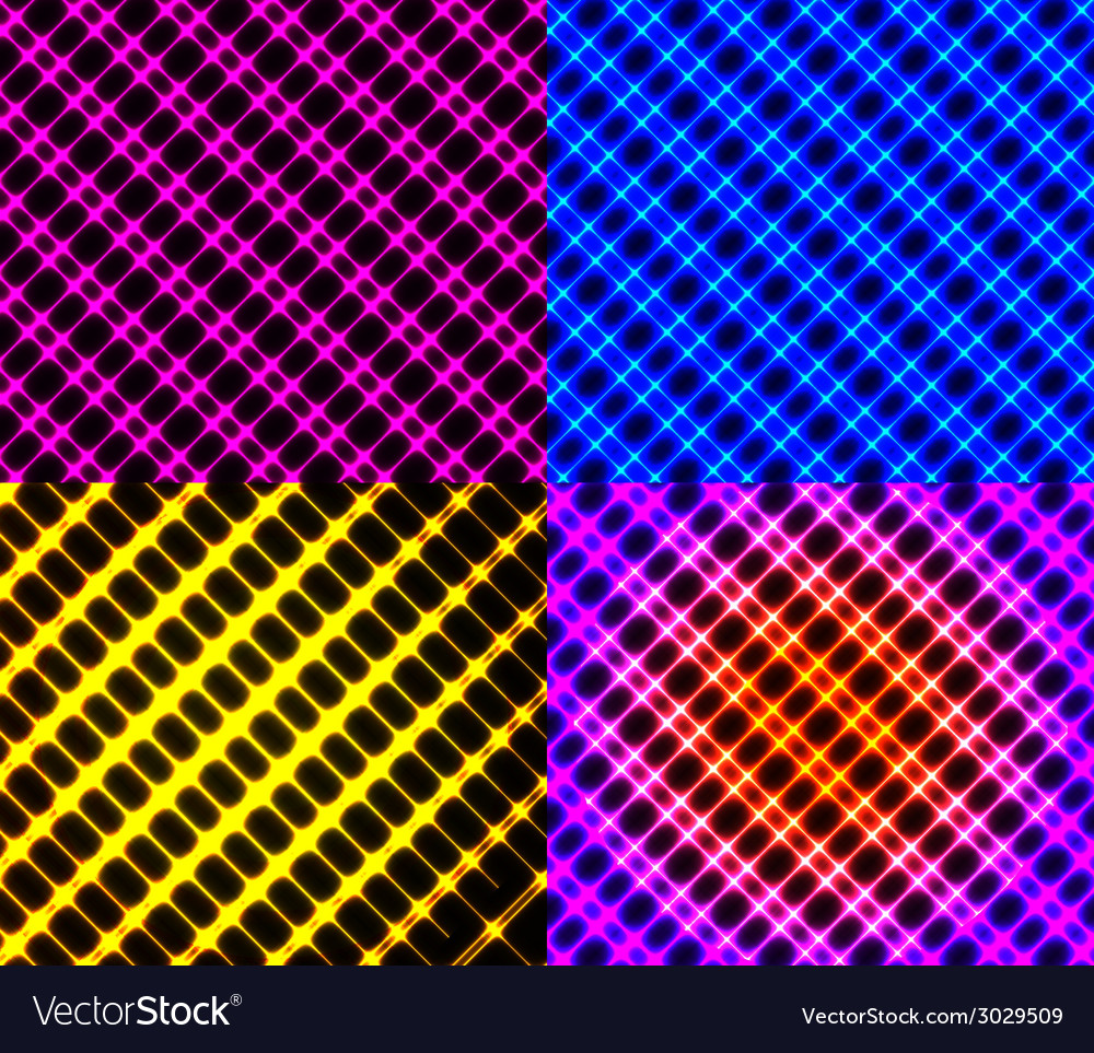 Set of dark abstract spectrum background lines